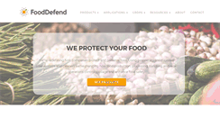 Desktop Screenshot of fooddefend.com